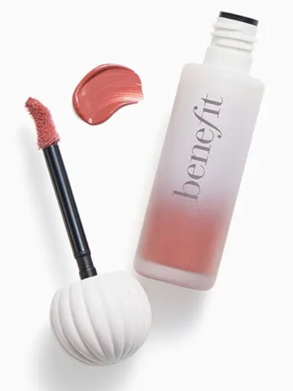 🔥3/$30 NIB BENEFIT Plushtint Moisturizing Matte Lip Tint Cream Puff Pink $26.00